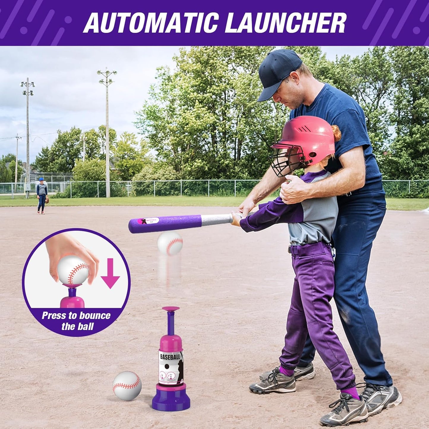 3-in-1 Baseball Set