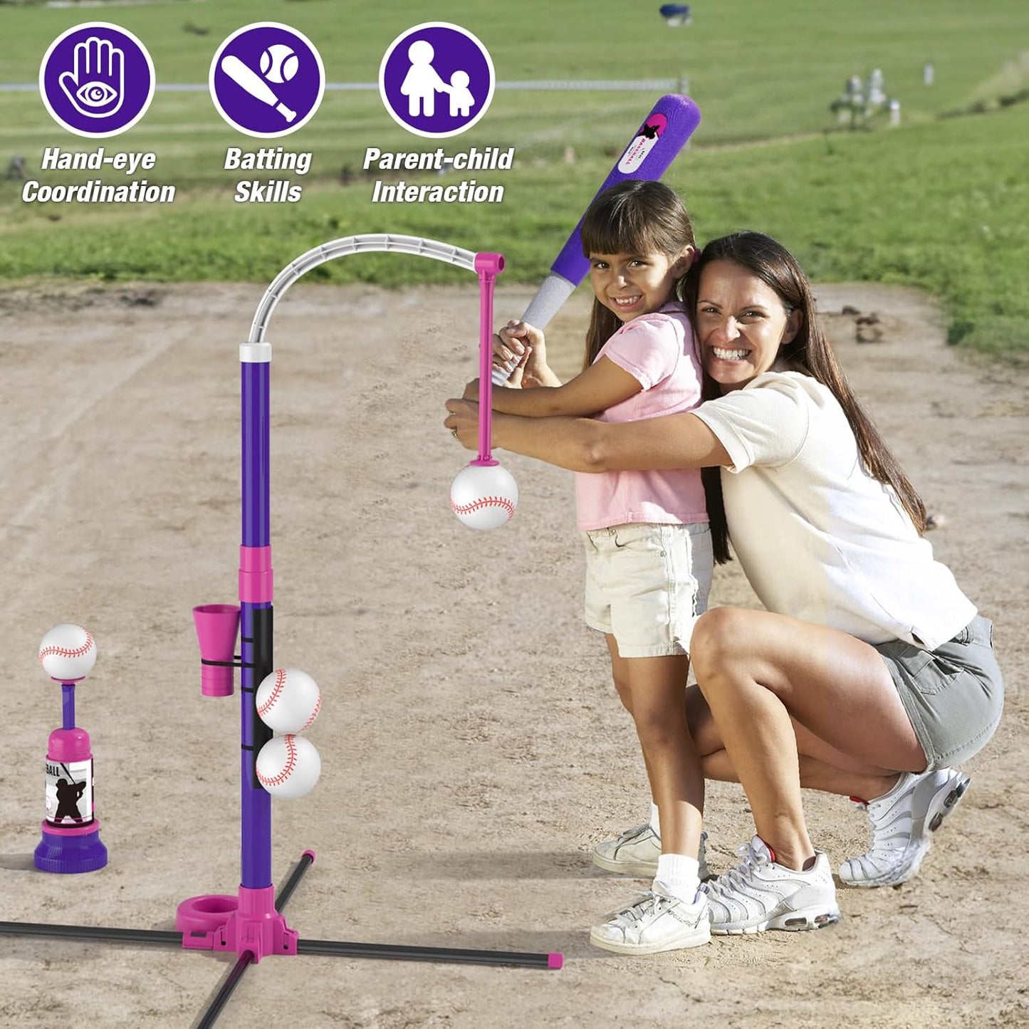 3-in-1 Baseball Set