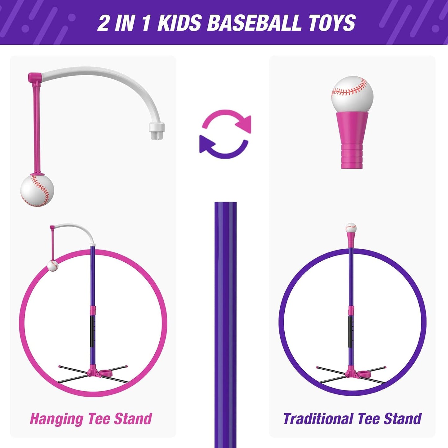 3-in-1 Baseball Set