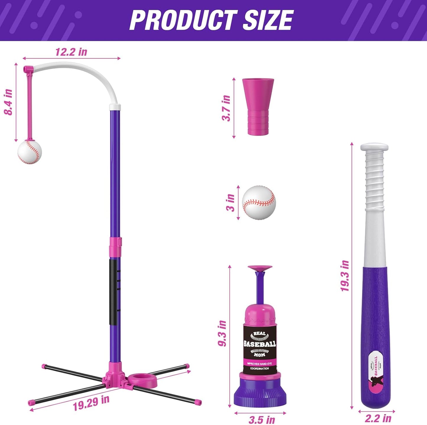 3-in-1 Baseball Set