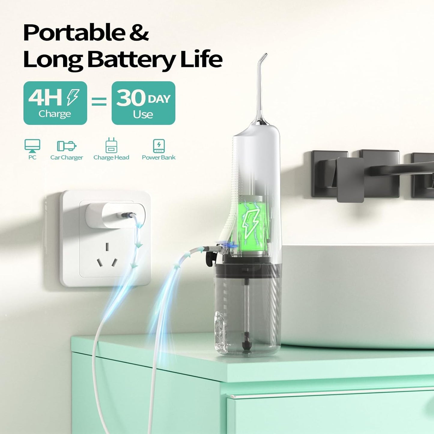 Water Flosser Teeth Cleaner