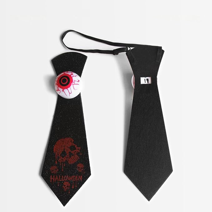 Halloween Luminous Bow/Eyeball Tie