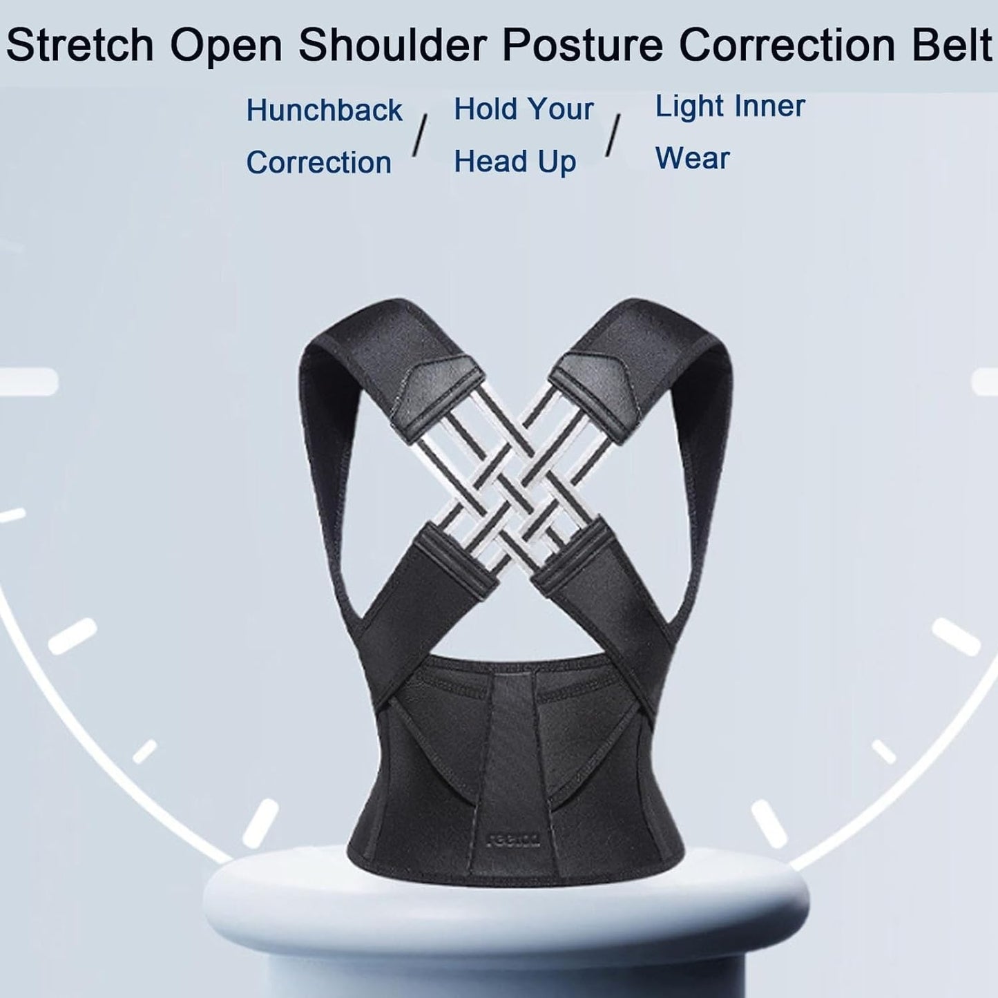 Adjustable Back Posture Corrector Belt