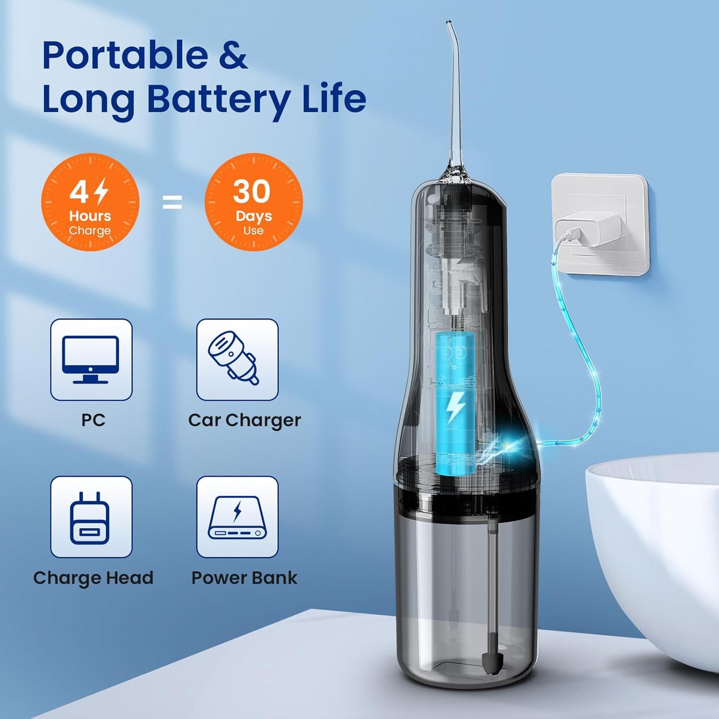 Water Flosser Teeth Cleaner