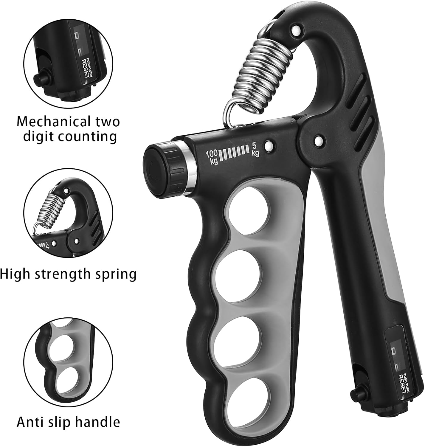5-100Kg Hand Gripper/Strengthener