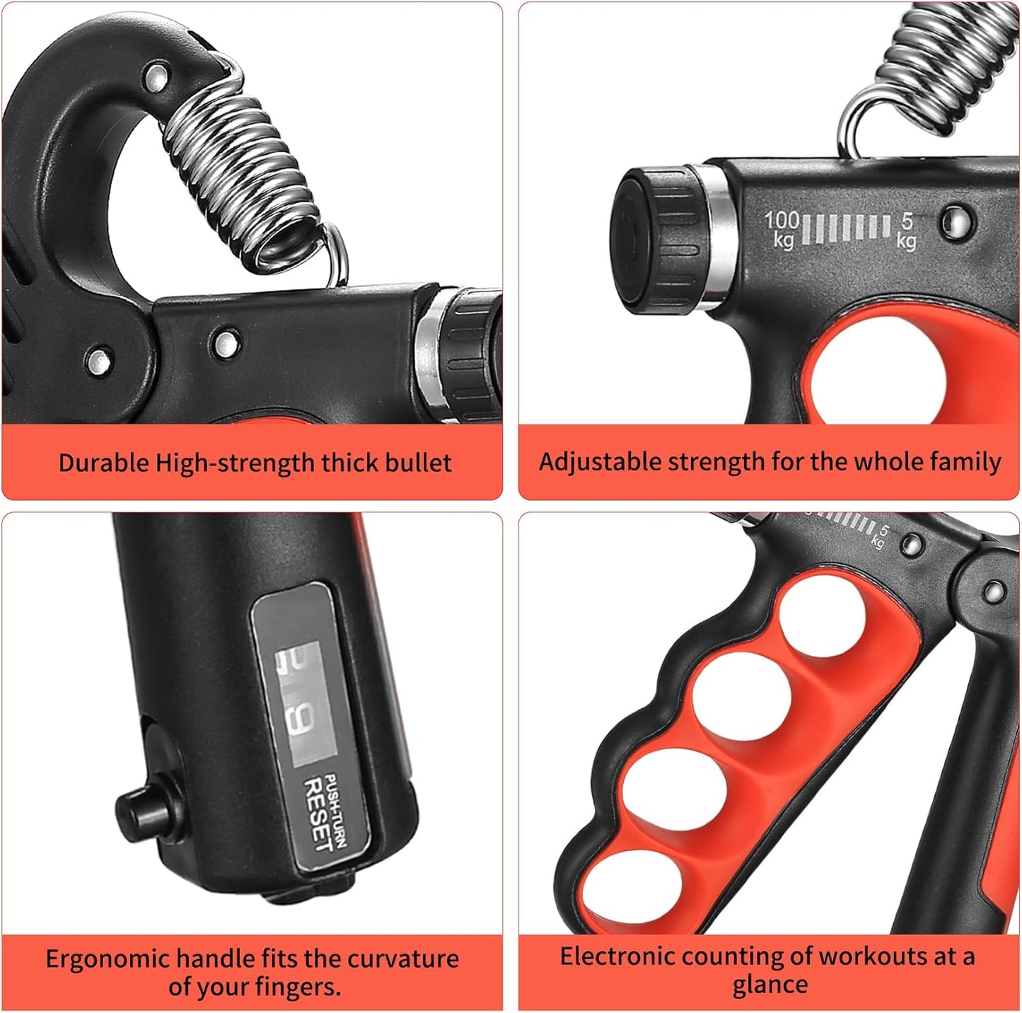 5-100Kg Hand Gripper/Strengthener