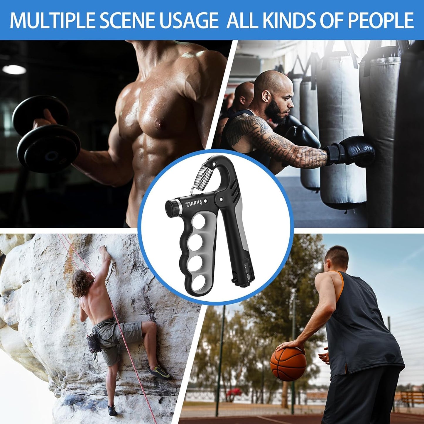 5-100Kg Hand Gripper/Strengthener