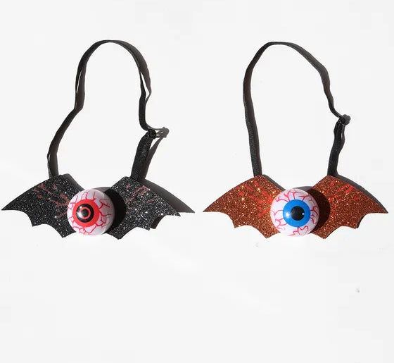 Halloween Luminous Bow/Eyeball Tie
