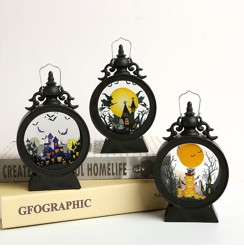 Halloween Vintage LED Candle Lights Lantern