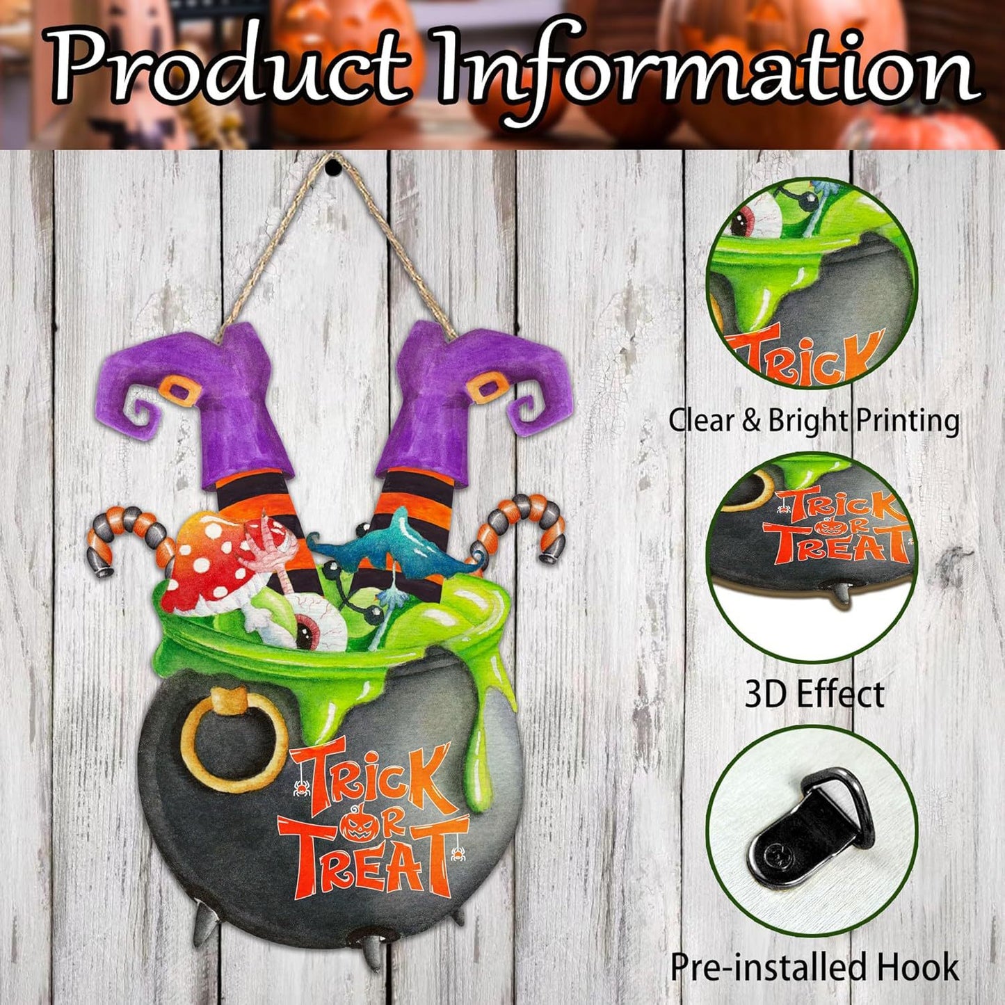 Halloween Hanging Sign