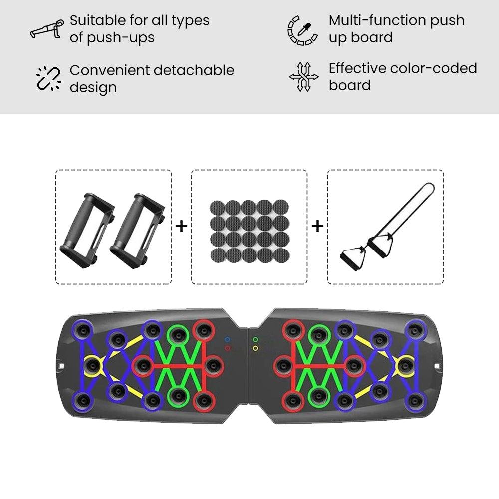 Portable Multifunctional Push-Up Board Set