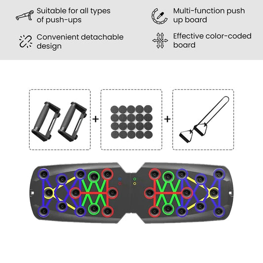 Portable Multifunctional Push-Up Board Set