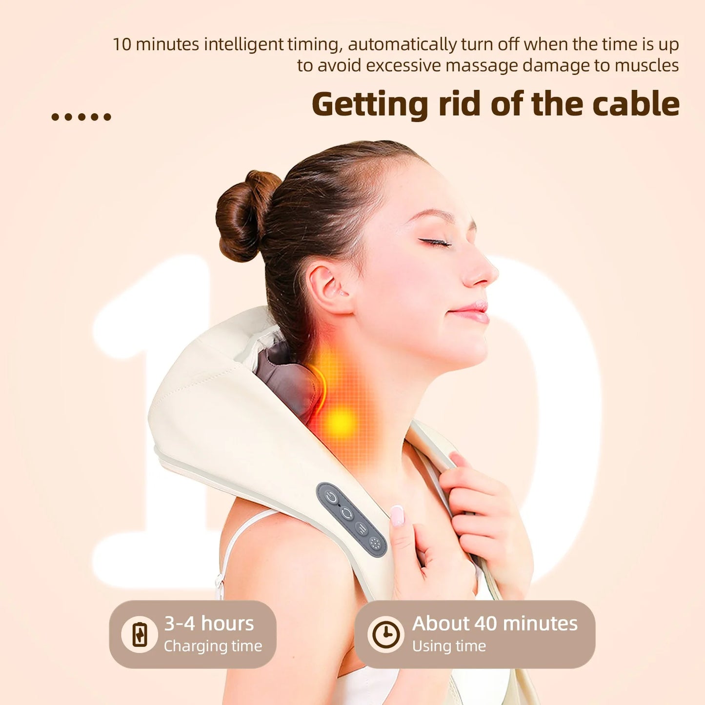 Wireless Neck and Shoulder Massager