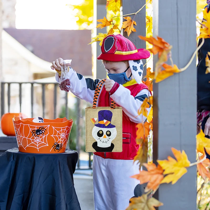 Halloween Candy Tote Bag