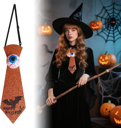 Halloween Luminous Bow/Eyeball Tie