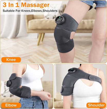 3-in-1 Heated Knee Elbow Shoulder Brace Wrap