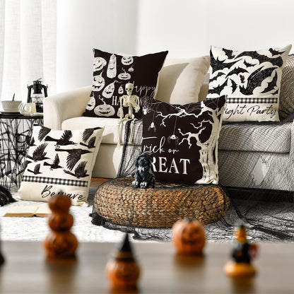 Halloween Print Pillow Cover