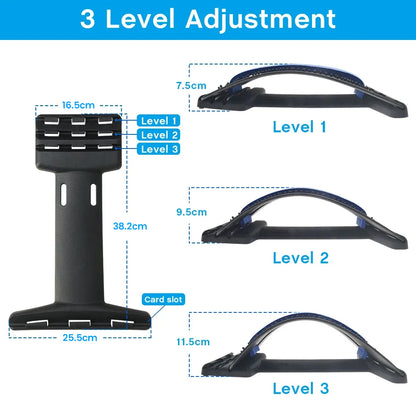 3 Levels Adjustable Back Stretcher