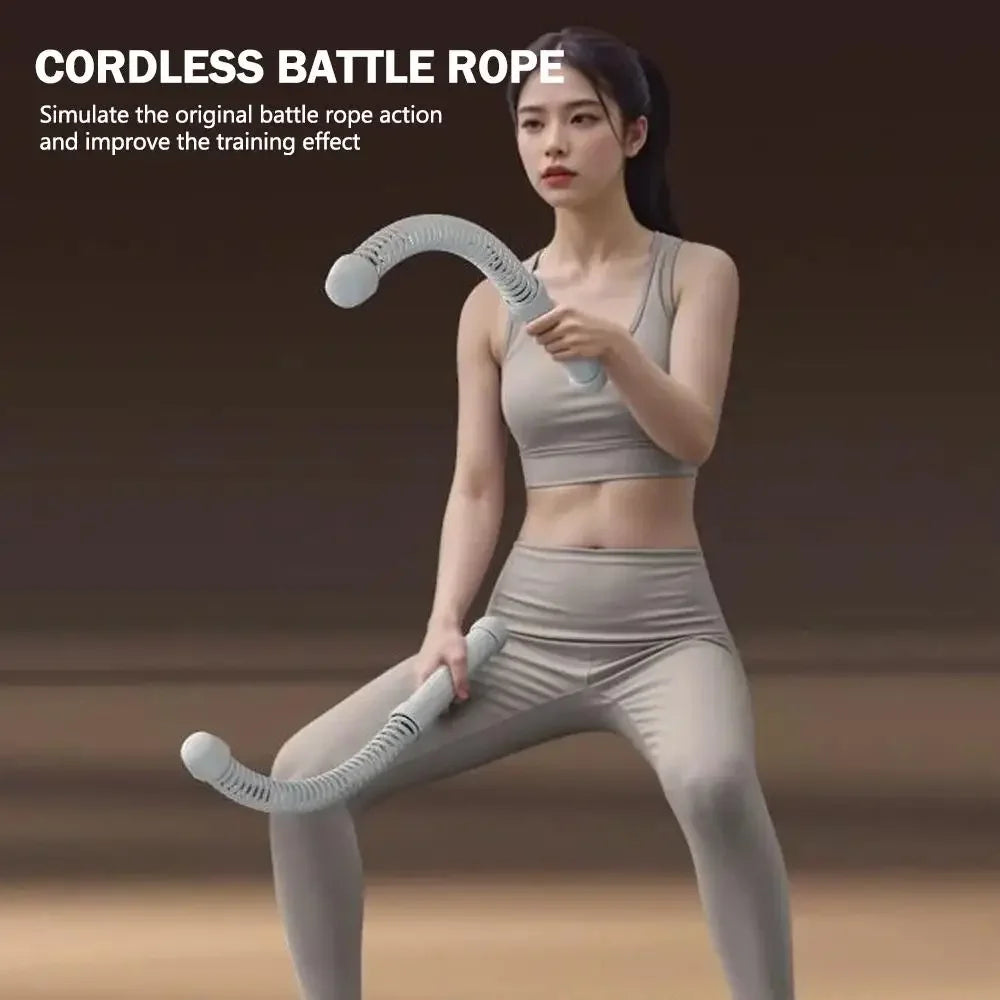 Pair Of Cordless Battle Rope