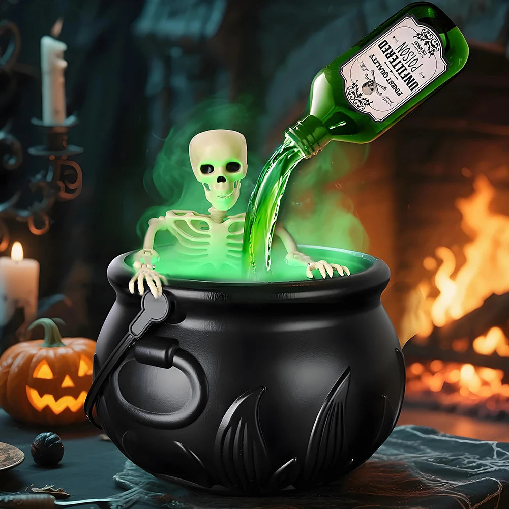 Halloween Decorations with Magic Floating Potion Bottles and Diffuser
