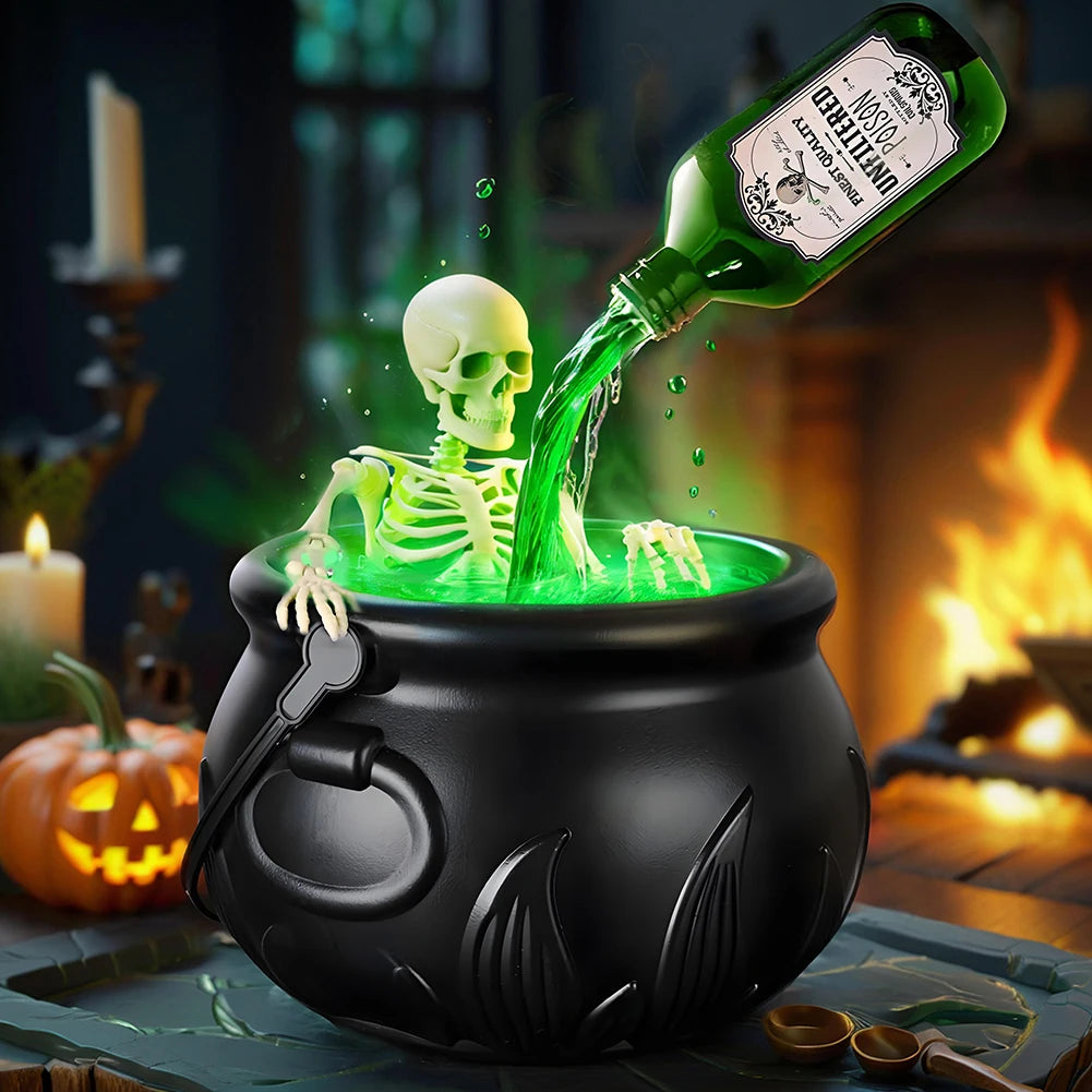 Halloween Decorations with Magic Floating Potion Bottles and Diffuser